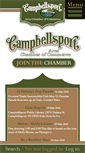 Mobile Screenshot of campbellsportchamber.org