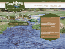 Tablet Screenshot of campbellsportchamber.org